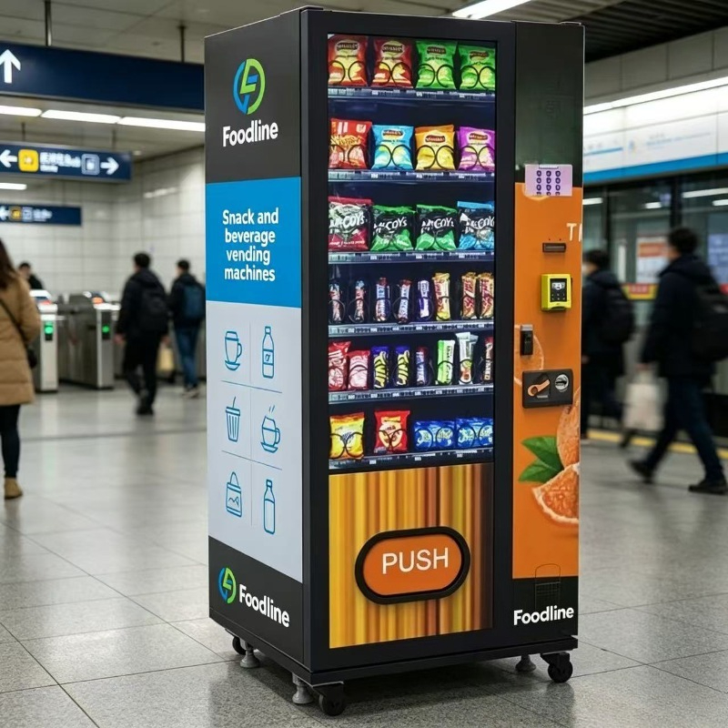 Food Snacks Drinks - Торговые автоматы FL с индивидуальной настройкой