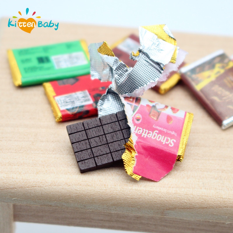 Chocolate Snack - Миниатюрный Кукольный домик, миниатюрная модель шоколада