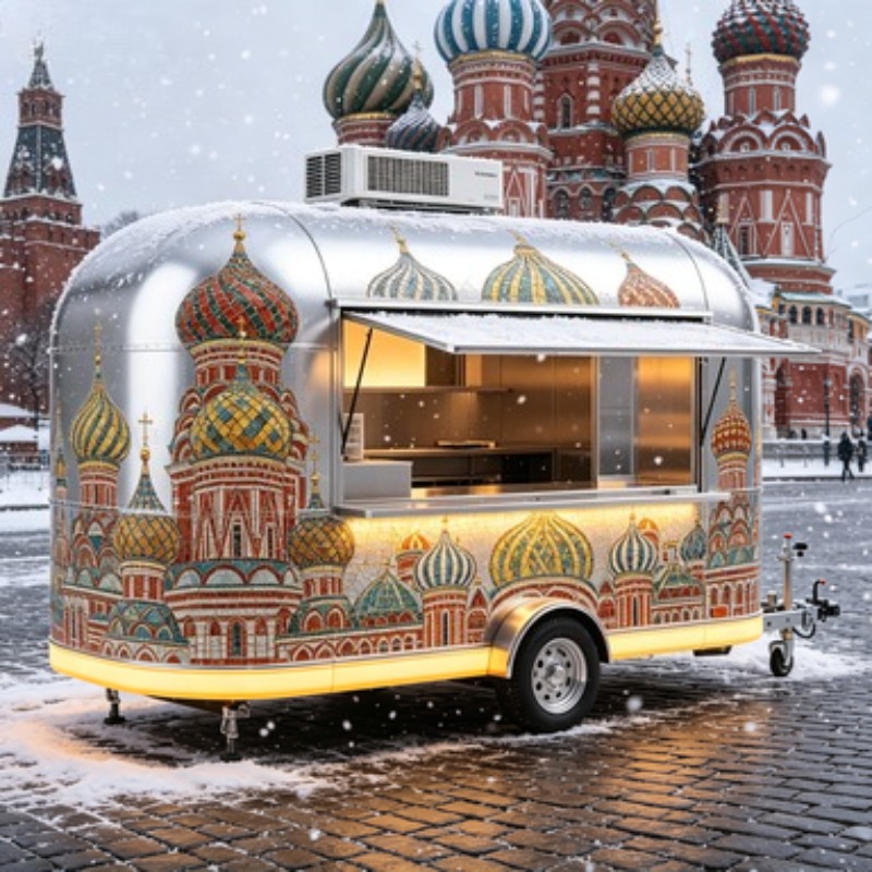 Мини-фургон для мороженого с п – обзор и цена Food Snacks Delivery